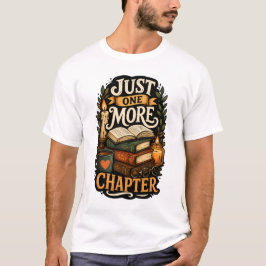 Nur noch ein Kapitel Vintage Buchstapel T-Shirt