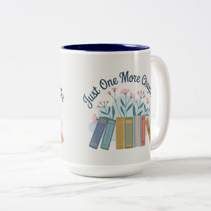 Nur noch ein Kapitel Zweifarbiges Mug Zweifarbige Tasse
