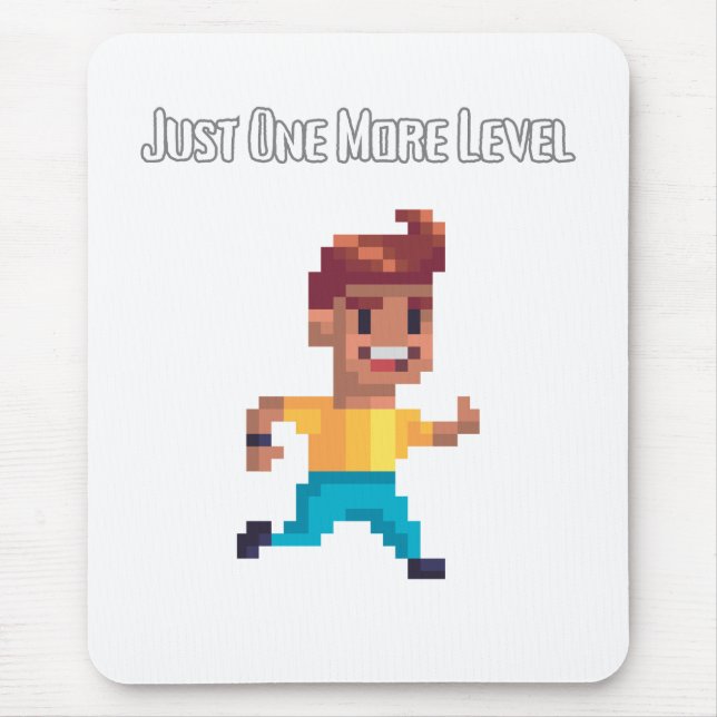 Nur noch ein Level-Pad - Gamer Life Pad Mousepad (Vorne)
