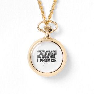 Nur noch ein Match i Promise Funny Schach Lover Armbanduhr