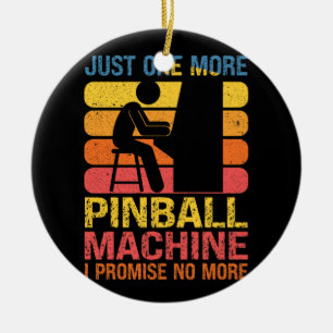 Nur noch ein Pinball Machine Pinball Lovers Pub Keramik Ornament