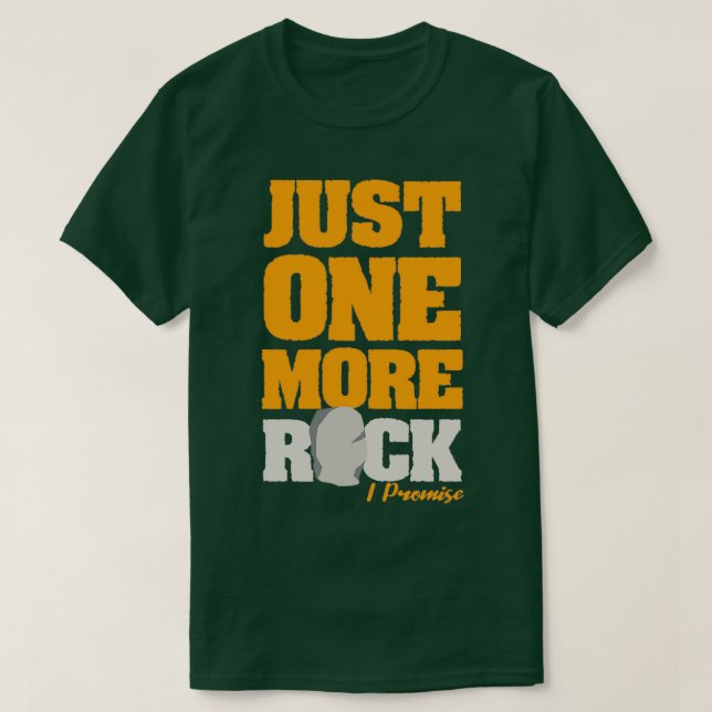 Nur noch ein Rock I Versprechen Mineralogische Geo T-Shirt (Design vorne)