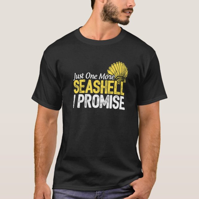 Nur noch ein Seashell verspreche ich Scuba Diver D T-Shirt (Vorderseite)