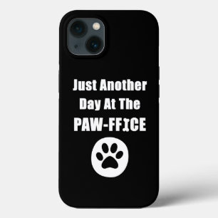 Nur noch ein Tag an der Paw-ffice Niedlichen Dog P Case-Mate iPhone Hülle