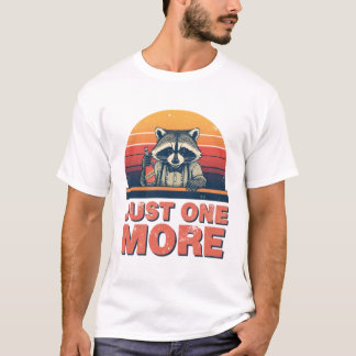 Nur noch ein Waschbär-Barkeeper-Shirt T-Shirt