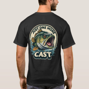 Nur noch ein Wurf beim Barschangeln T-Shirt