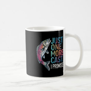 Nur noch ein Wurf, ich verspreche es Angelgeschenk Kaffeetasse