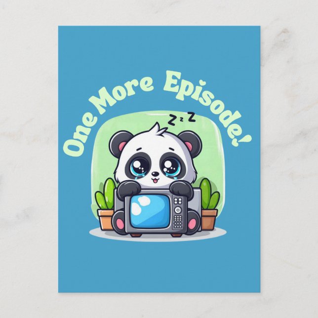 Nur noch eine Episode Postkarte (Vorderseite)