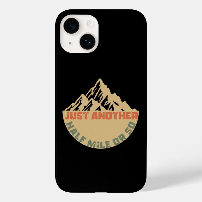 Nur noch eine halbe Meile oder so - Wandern Case-Mate iPhone Hülle (Rückseite)
