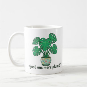 Nur noch eine Pflanze Süße Monstera-Tasse Kaffeetasse