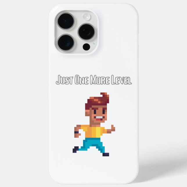 Nur noch eine Stufe - Gamer Life Case-Mate iPhone Hülle (Rückseite)