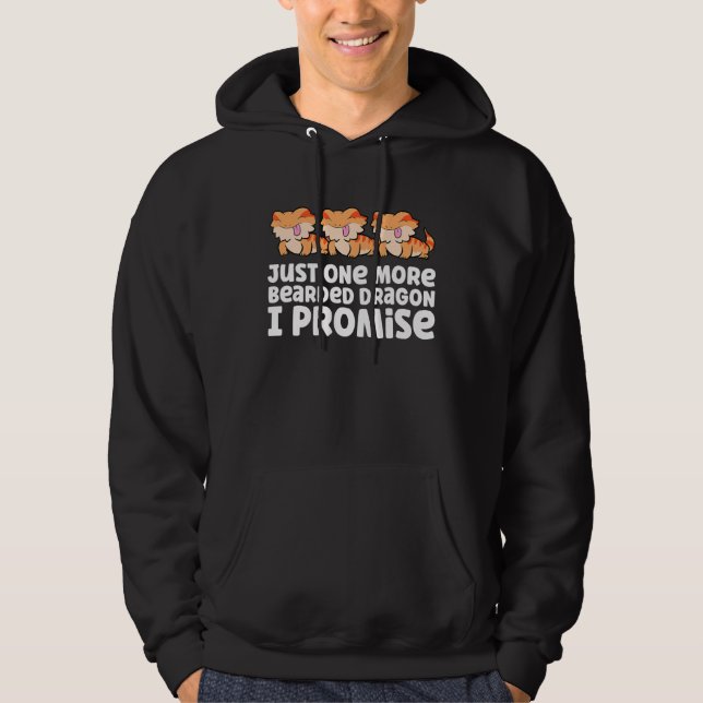 Nur noch einen bärtigen Drachen verspreche ich Dra Hoodie (Vorderseite)