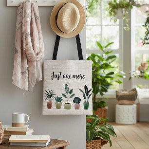 Nur noch eins, Pflanzenlady, Leinwand-Look