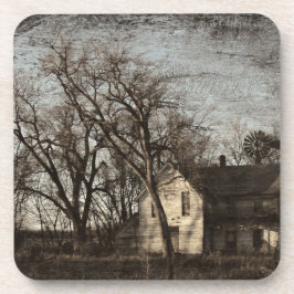 Nur noch Erinnerungen, das Landhaus verlassen Getränkeuntersetzer