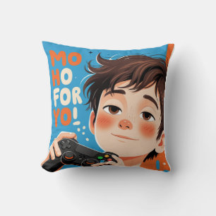 Nur noch fünf Minuten - Funny Gamer Sleepy T-Shir Kissen