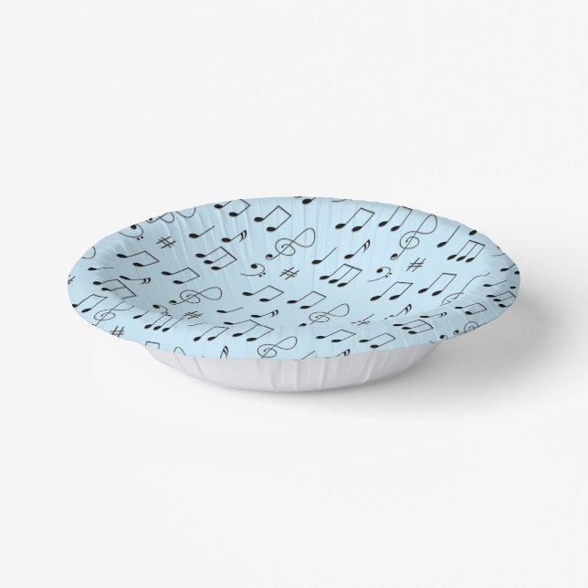 Nur Noted Blue Pappteller (Gewinkelt)