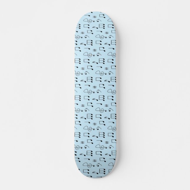 Nur Noted Blue Skateboard (Vorne)
