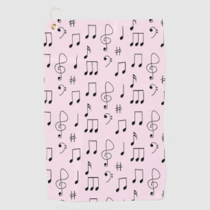 Nur Notiert Pink Golfhandtuch
