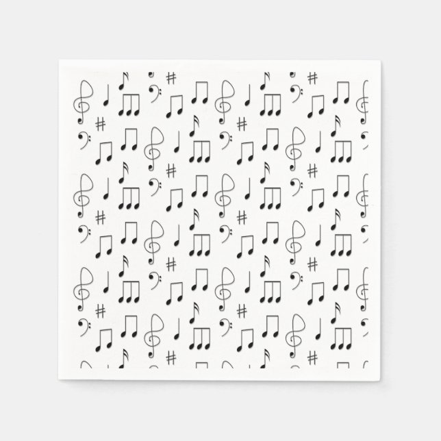 Nur notiert serviette (Vorderseite)