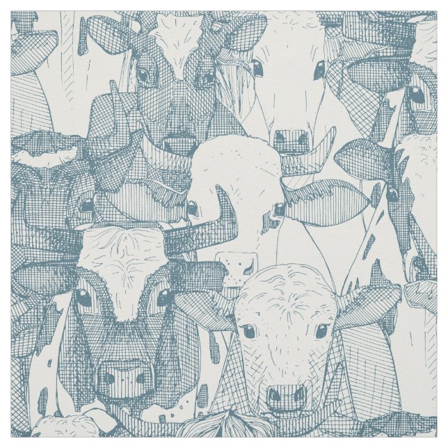 nur Ochsenweiß Stoff (Muster)