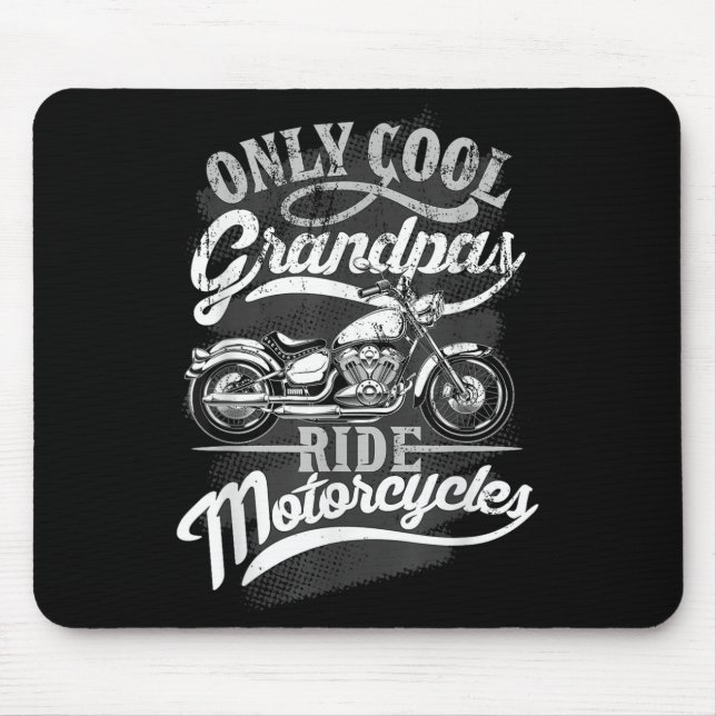 Nur Opa-Motorradangebot Mousepad (Vorne)