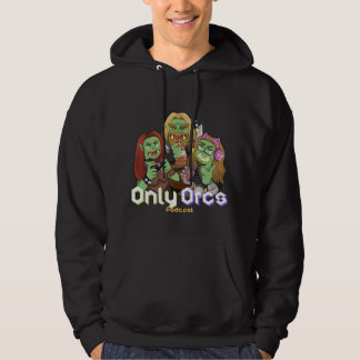 Nur Orks Podcast Männer Hoodie - Schwarz