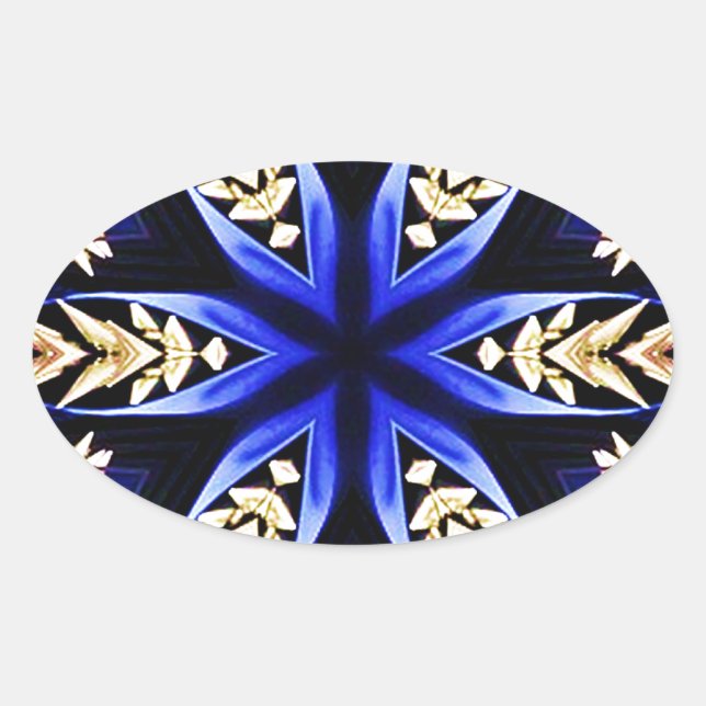 Nur!_ Ovaler Aufkleber (Vorderseite)