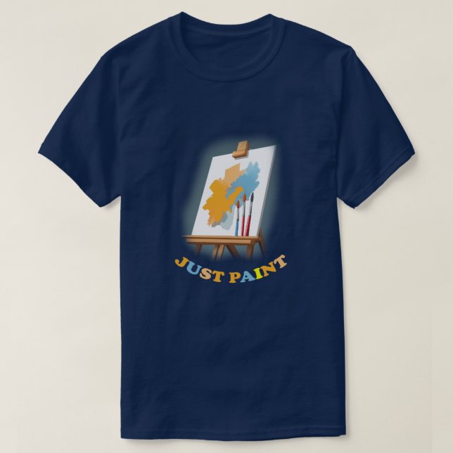 Nur Paint Art T-Shirt (Design vorne)