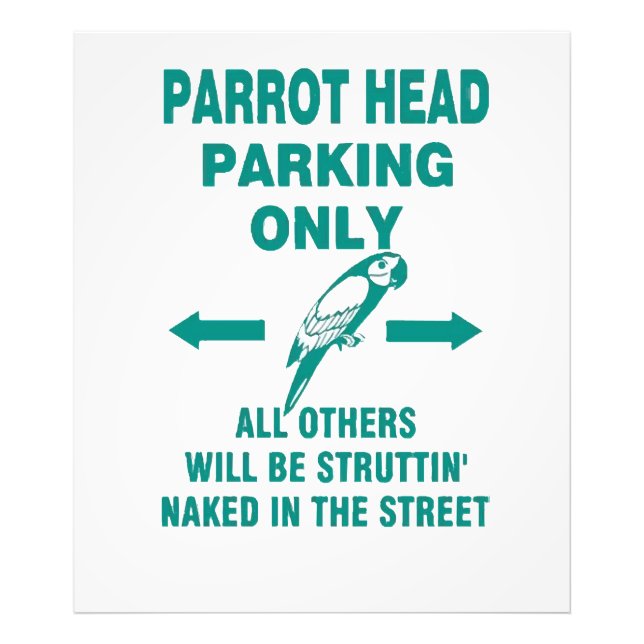 Nur Parkplatz Fotodruck (Vorne)