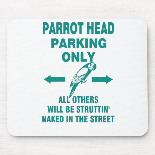 Nur Parkplatz Mousepad (Vorne)