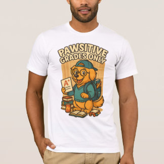 Nur Pawsitive Noten - Zurück zum T - Shirt Hunde i