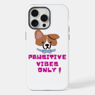 Nur pawsitive Vibes iPhone 15 Pro Max Hülle
