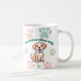 Nur pawsitive Vibes Kaffeetasse