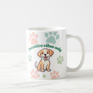 Nur pawsitive Vibes Kaffeetasse