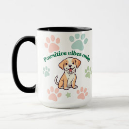 Nur pawsitive Vibes Tasse