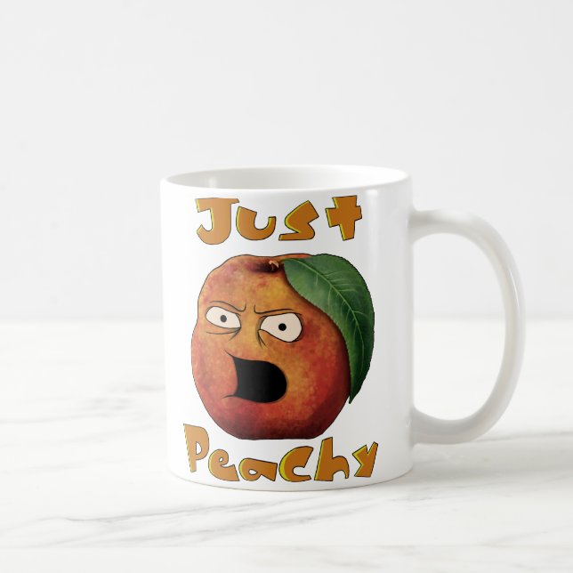Nur Peachy Kaffeetasse (Rechts)