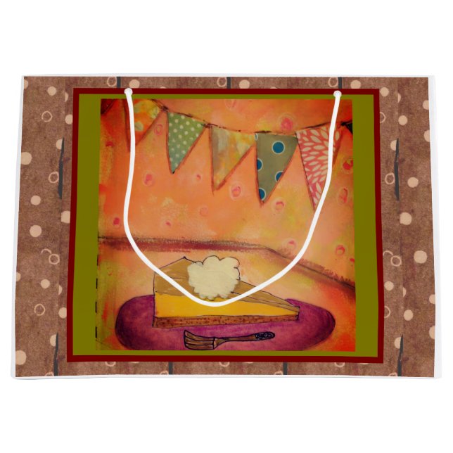 Nur Pie Große Geschenktüte (Vorderseite)