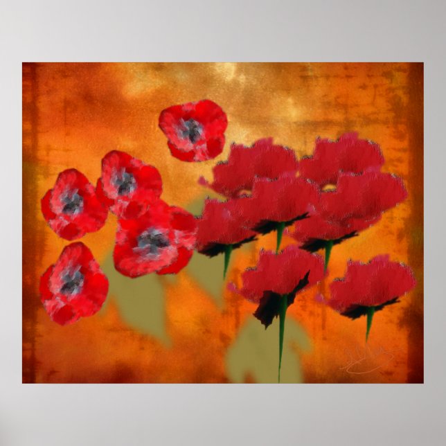 Nur Poppies Poster (Vorne)