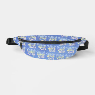 Nur positive Vibes Bauchtasche