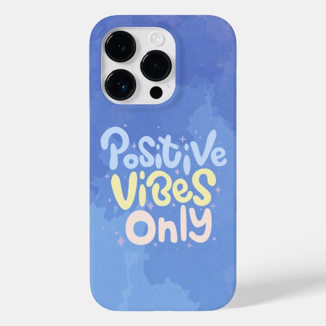 Nur positive Vibes Case-Mate iPhone Hülle (Rückseite)