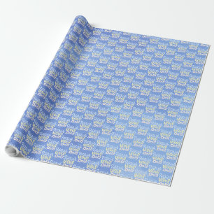 Nur positive Vibes Geschenkpapier
