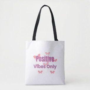 Nur positive Vibes Minimaler Motivationsspruch