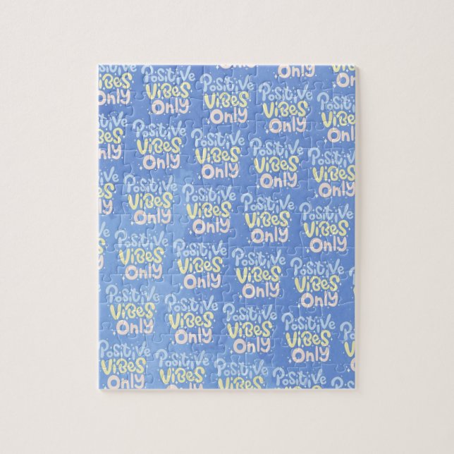 Nur positive Vibes Puzzle (Vertikal)