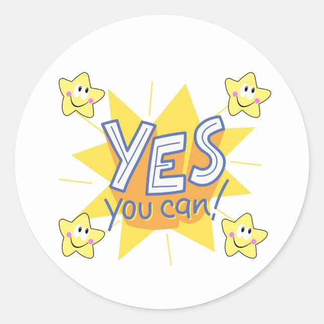 Nur positive Vibes Runder Aufkleber (Vorderseite)