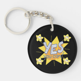 Nur positive Vibes Schlüsselanhänger