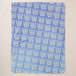 Nur positive Vibes Sherpadecke