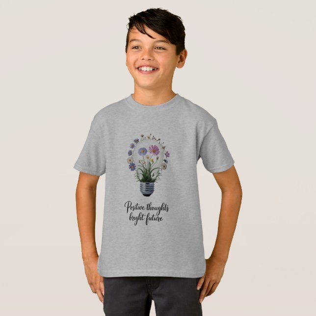 Nur positive Vibes T-Shirt (Vorne ganz)