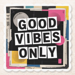 Nur positive Vibes Untersetzer