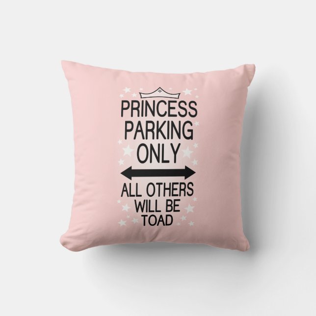 Nur Princess Parking Kissen (Vorderseite)