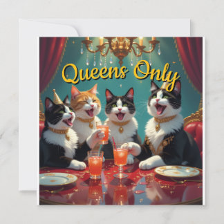 Nur Queens! Einladung
